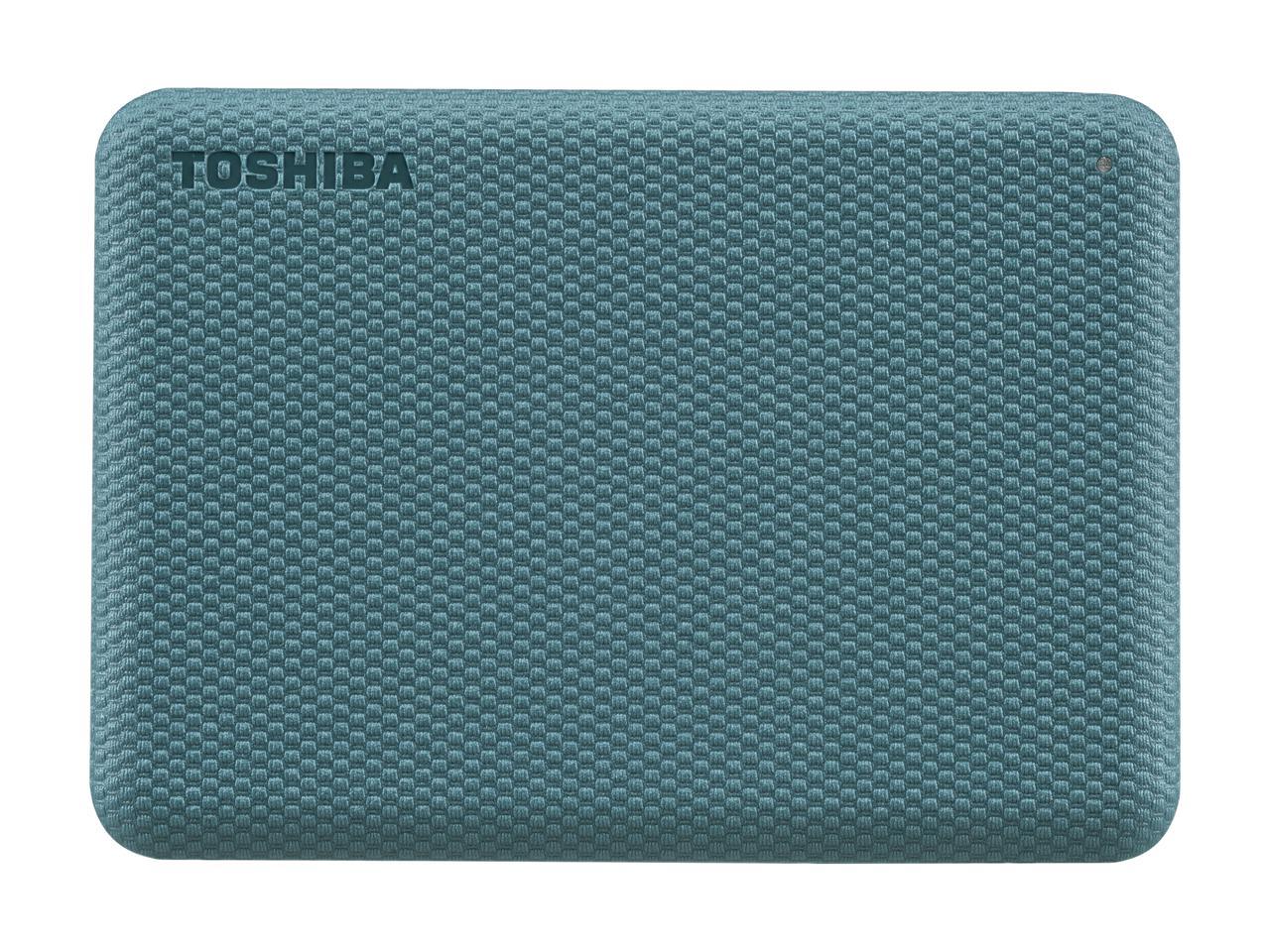 Toshiba 2Tb Canvio Advance Portable External Hard Drive Usb 3.0 Model Hdtca20Xg3Aa Green