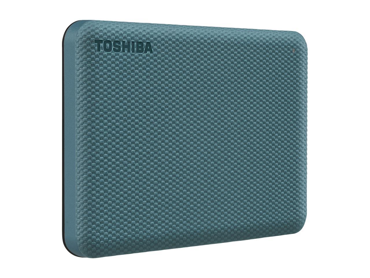 Toshiba 2Tb Canvio Advance Portable External Hard Drive Usb 3.0 Model Hdtca20Xg3Aa Green