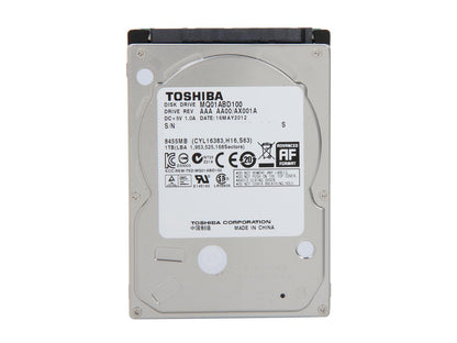 Toshiba Mq01Abd100 1Tb 5400 Rpm 8Mb Cache Sata 3.0Gb/S 2.5" Internal Notebook Hard Drive Bare Drive