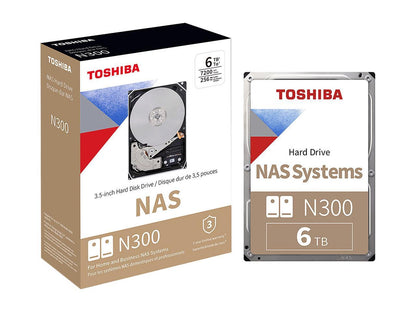 Toshiba N300 6TB High-Reliability NAS Hard Drive Review