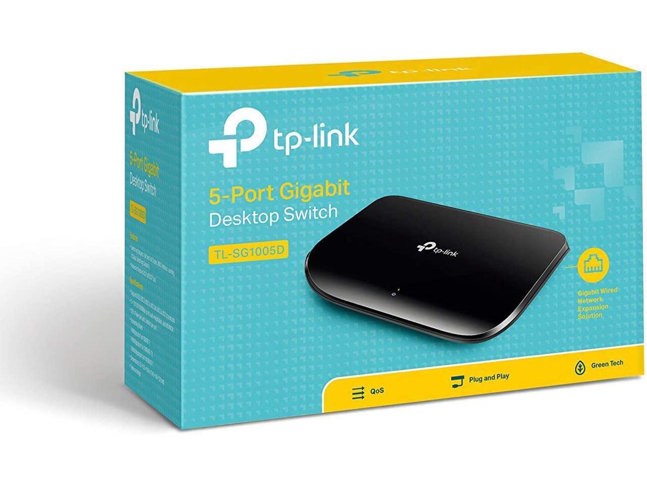 Tp-Link Tl-Sg1005D 5-Port Unmanaged Gigabit Desktop Switch