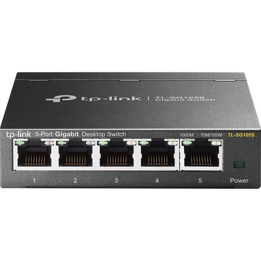 Tp-Link Tl-Sg105S - 5 Port Gigabit Ethernet Switch - Limited Lifetime Protection