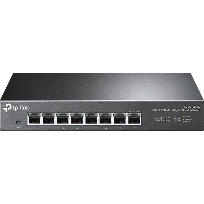 Tp-Link Tl-Sg108-M2 - 8-Port Multi-Gigabit Unmanaged Network Switch - Limited Lifetime Protection