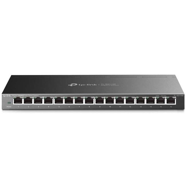 Tp-Link Tl-Sg116E - 16-Port Gigabit Easy Smart Switch - Limited Lifetime Protection