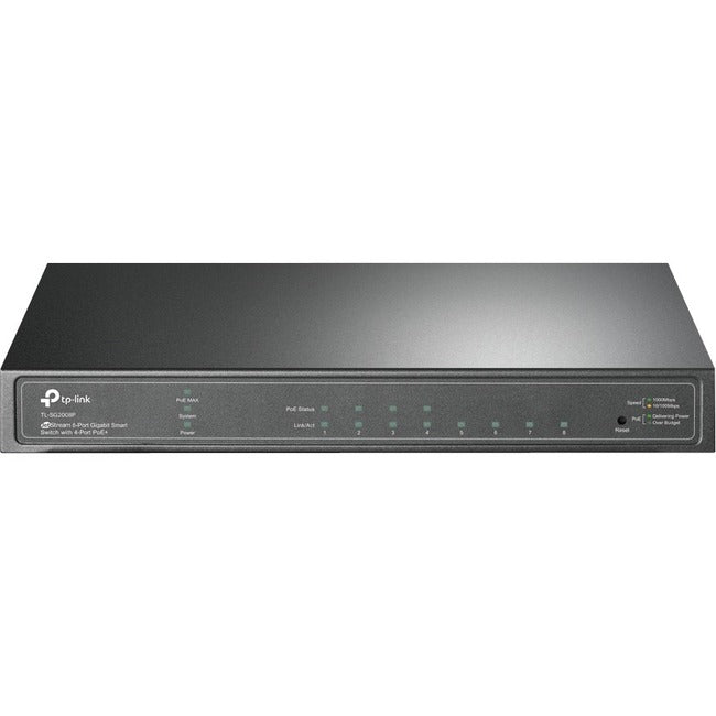 Tp-Link Tl-Sg2008P - Jetstream 8-Port Gigabit Smart Managed Poe Switch - Limited Lifetime Protection