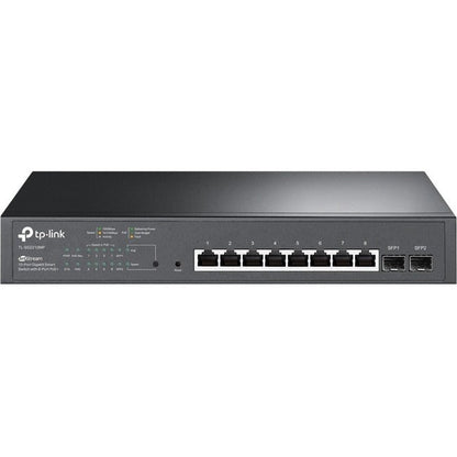 Tp-Link Tl-Sg2210Mp - Jetstream 10-Port Gigabit Smart Switch With 8-Port Poe+ - Limited Lifetime Protection