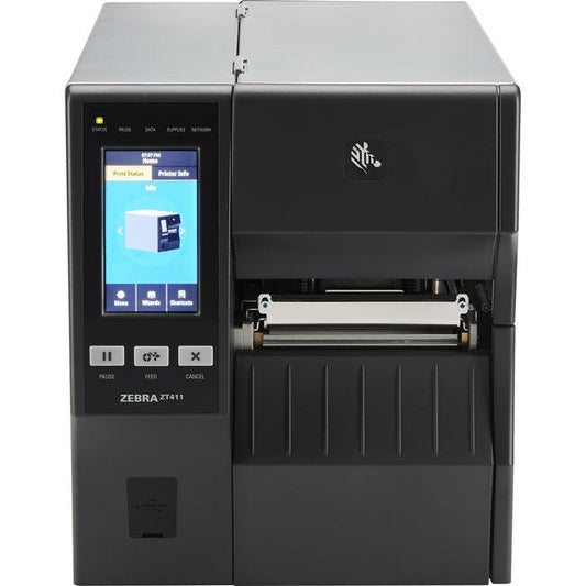 Tt Printer Taa Zt411 4 300 Dpi,Us Cord Ser Usb 10/100 Enet Bt 4.1