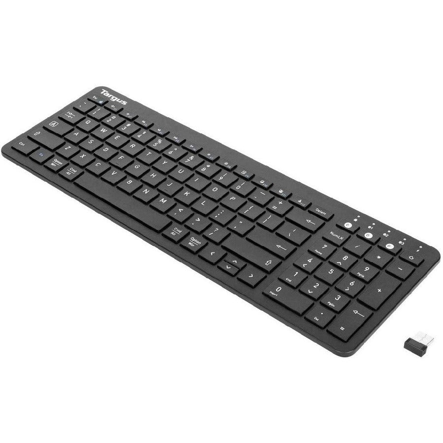 Targus Akb863Us Keyboard Rf Wireless + Bluetooth Qwerty Us International Black