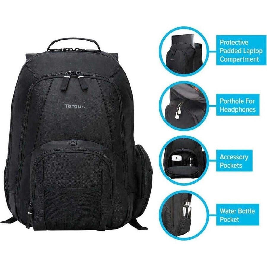 Targus Groove Notebook Backpack Cvr600 Notebook Case 39.1 Cm (15.4") Messenger Case Black