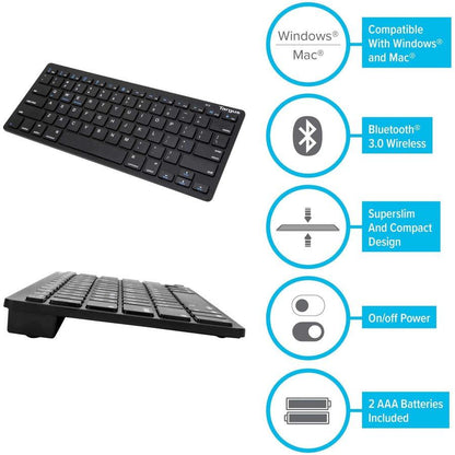 Targus Kb55 Black Bluetooth