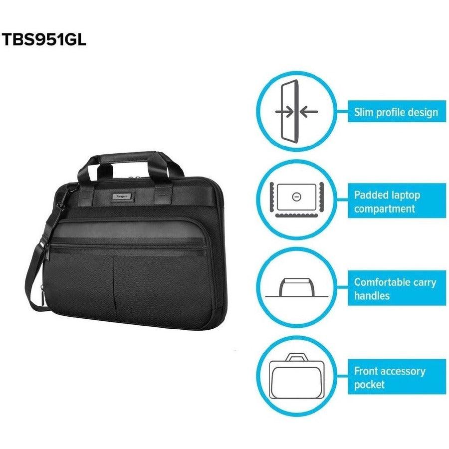 Targus Tbs951Gl Notebook Case 35.6 Cm (14") Slip Case Black
