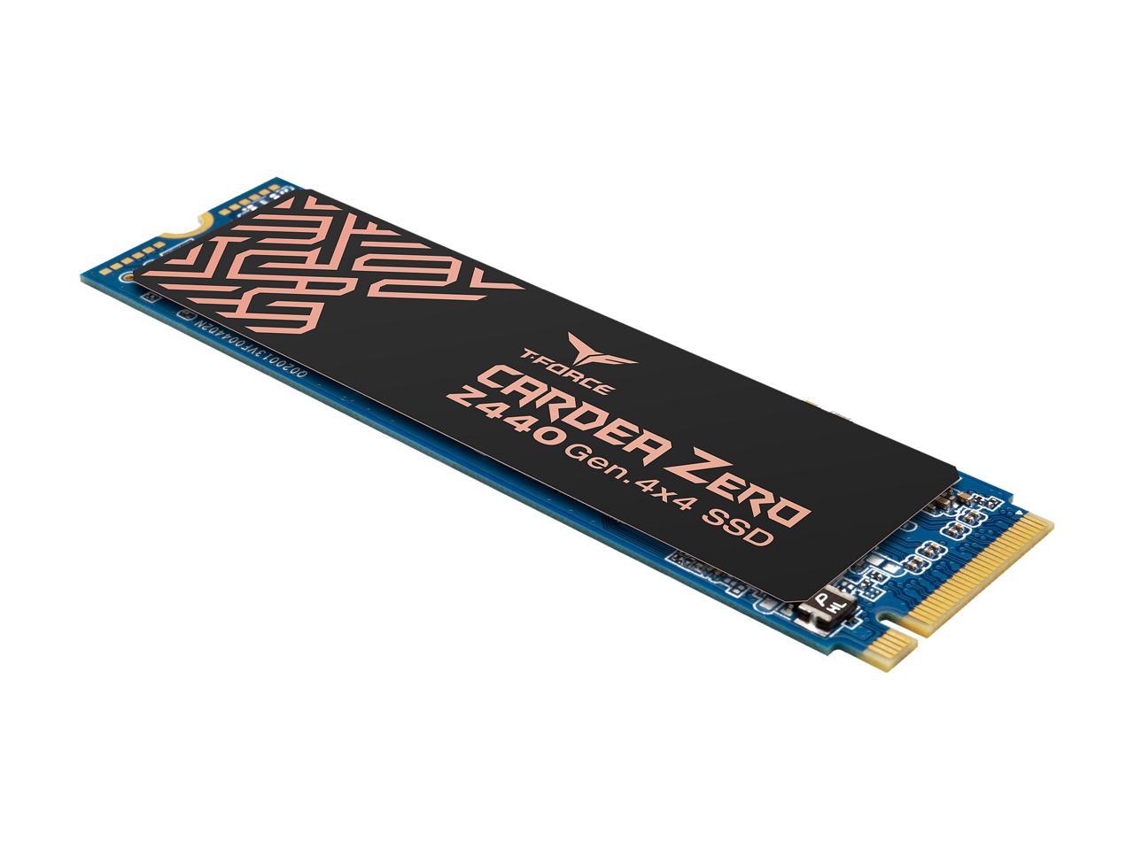 Team Group T-Force Cardea Zero Z440 M.2 2280 1Tb Pcie Gen 4.0 X4 With Nvme 1.3 3D Nand Internal Solid State Drive (Ssd) Tm8Fp7001T0C311