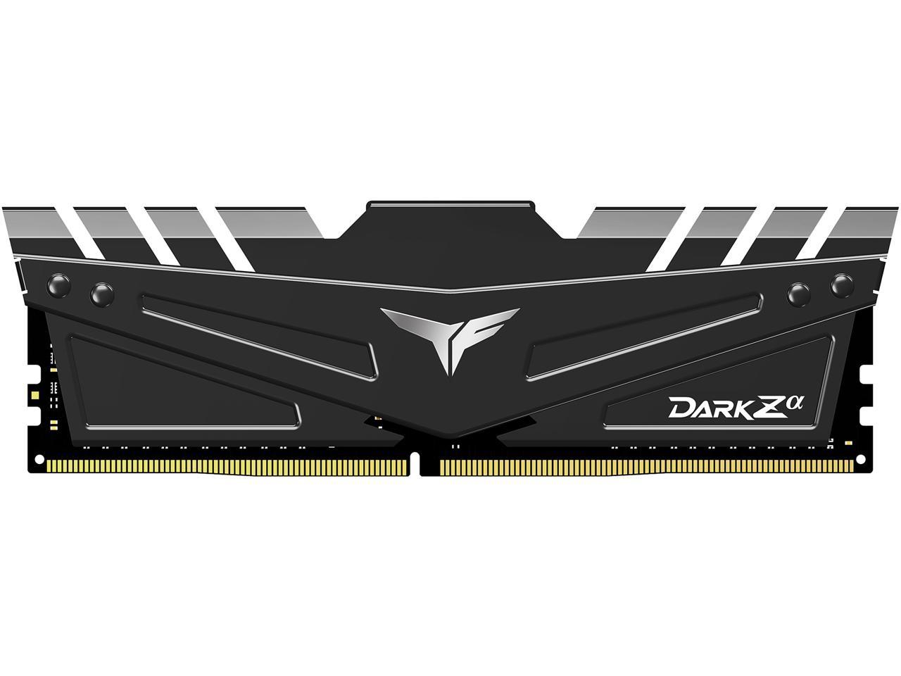 Team T-Force Dark Za 32Gb (2 X 16Gb) 288-Pin Ddr4 Sdram Ddr4 3600 (Pc4 28800) Desktop Memory (For Amd) Model Tdzad432G3600Hc18Jdc01