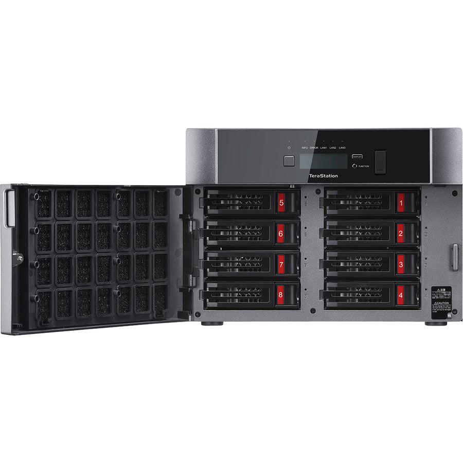 Terastation 5810Dn Nas 32Tb,8X4Tb Sata Raid Iscsi 2X10Gbe