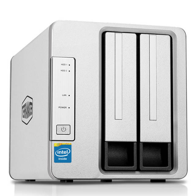Terramaster F2-221 Nas 2-Bay Cloud Storage Intel Dual Core 2.0Ghz Plex Media Server Network Storage (Diskless)