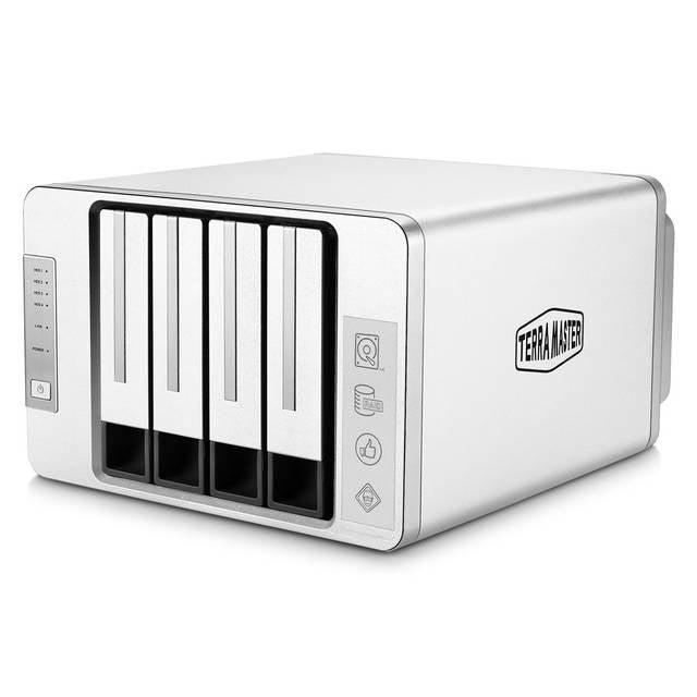 Terramaster F4-210 4-Bay Affordable Nas Optimized For Home And Soho Users
