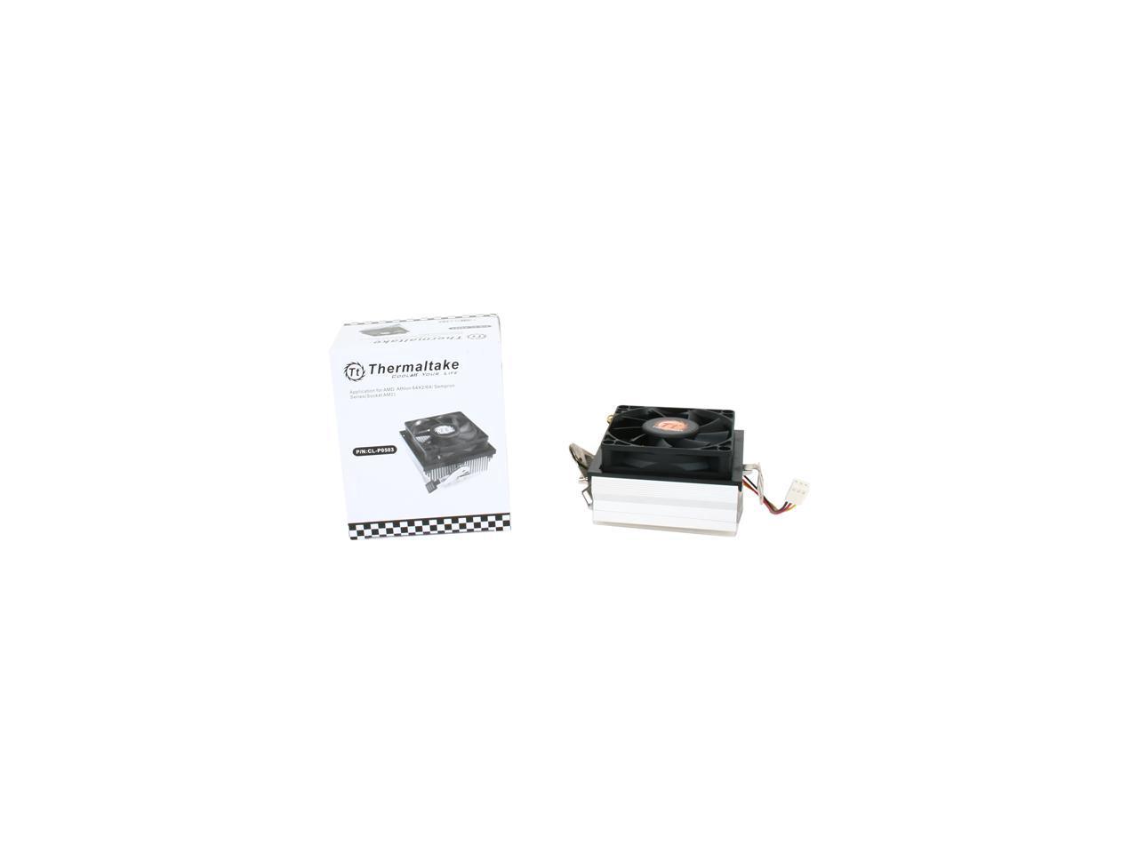 Thermaltake Cl-P0503 Cpu Cooler For Amd Socket Fm2/Fm1/Am3+/Am3/Am2+/Am2/K8