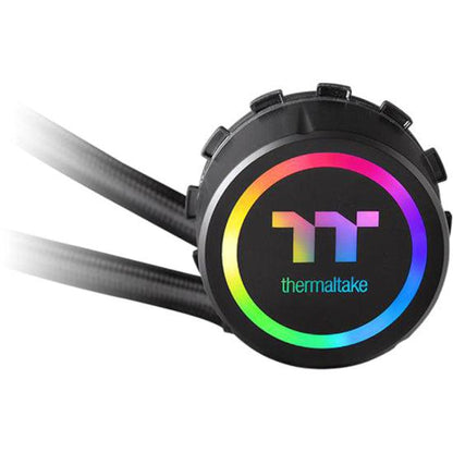 Thermaltake Floe Aio Riing Rgb 240 Tt Premium Edition Pwm Tr4 Lga2066 Ready Liquid Cooling System Cl-W157-Pl12Sw-A