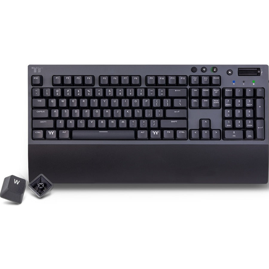 Thermaltake Gkb-Wow-Rdsnus-01 Keyboard Usb + Bluetooth Black, Grey