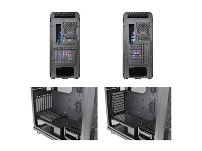 Thermaltake Level 20 Rs Motherboard Sync Argb Atx Mid Tower Gaming Computer Case