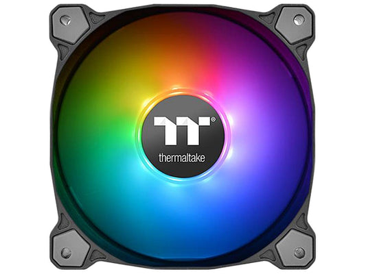 Thermaltake Pure Plus 14 Rgb Radiator Fan Tt Premium Edition Cl-F064-Pl14Sw-A 140Mm Rgb Led Case Fan (3-Fan Pack)