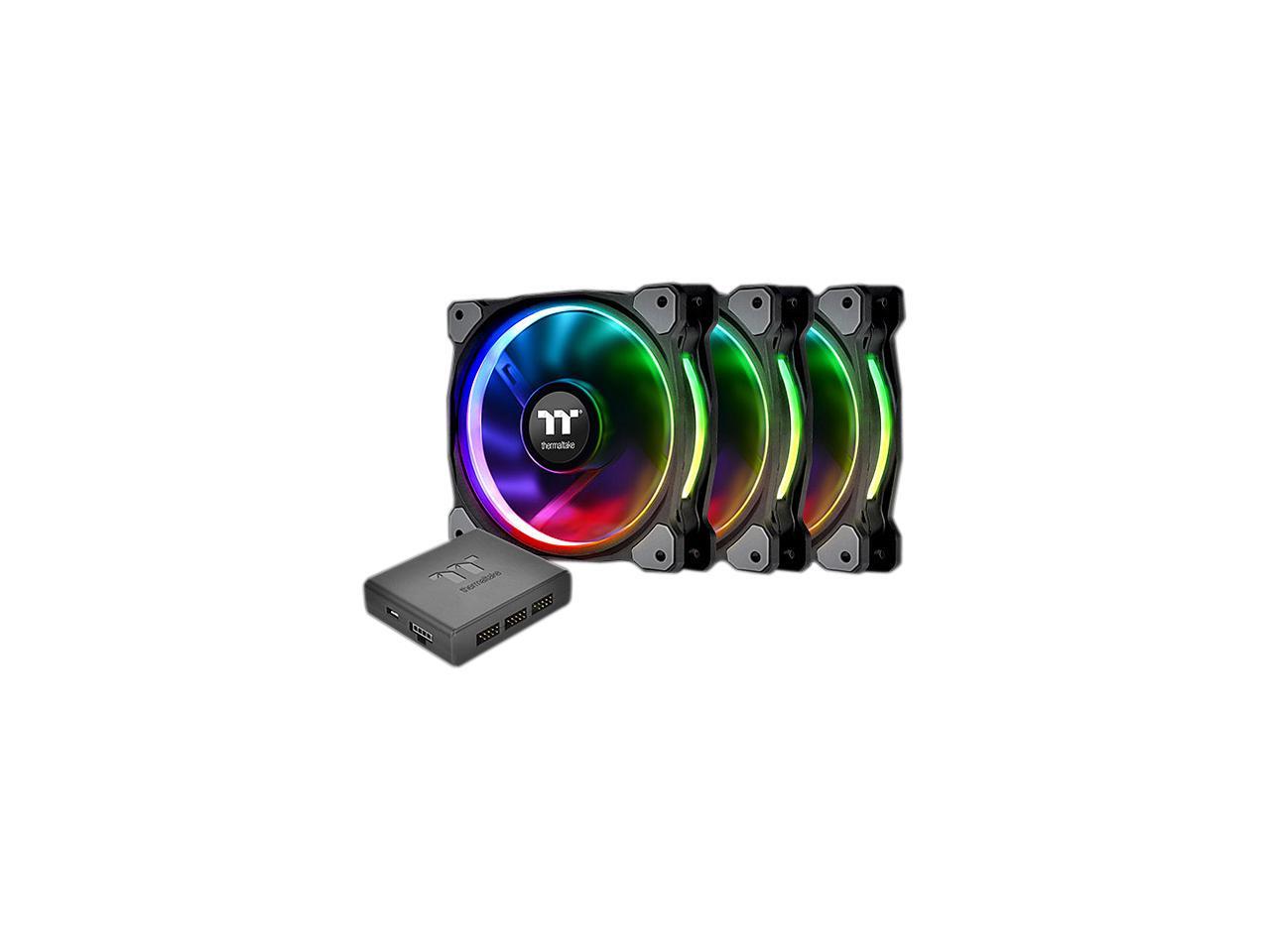 Thermaltake Riing Plus 14 Rgb 140Mm Radiator Fan Tt Premium Edition (3 Fan Pack)