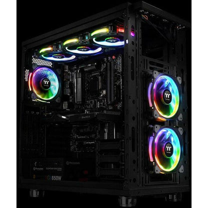 Thermaltake Riing Plus 14 Rgb 140Mm Radiator Fan Tt Premium Edition (3 Fan Pack)