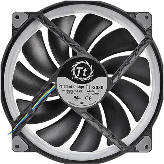 Thermaltake Riing Plus 20 Led Rgb Case Fan Tt Premium Edition - Cl-F069-Pl20Sw-A (Single Fan Pack With Controller)