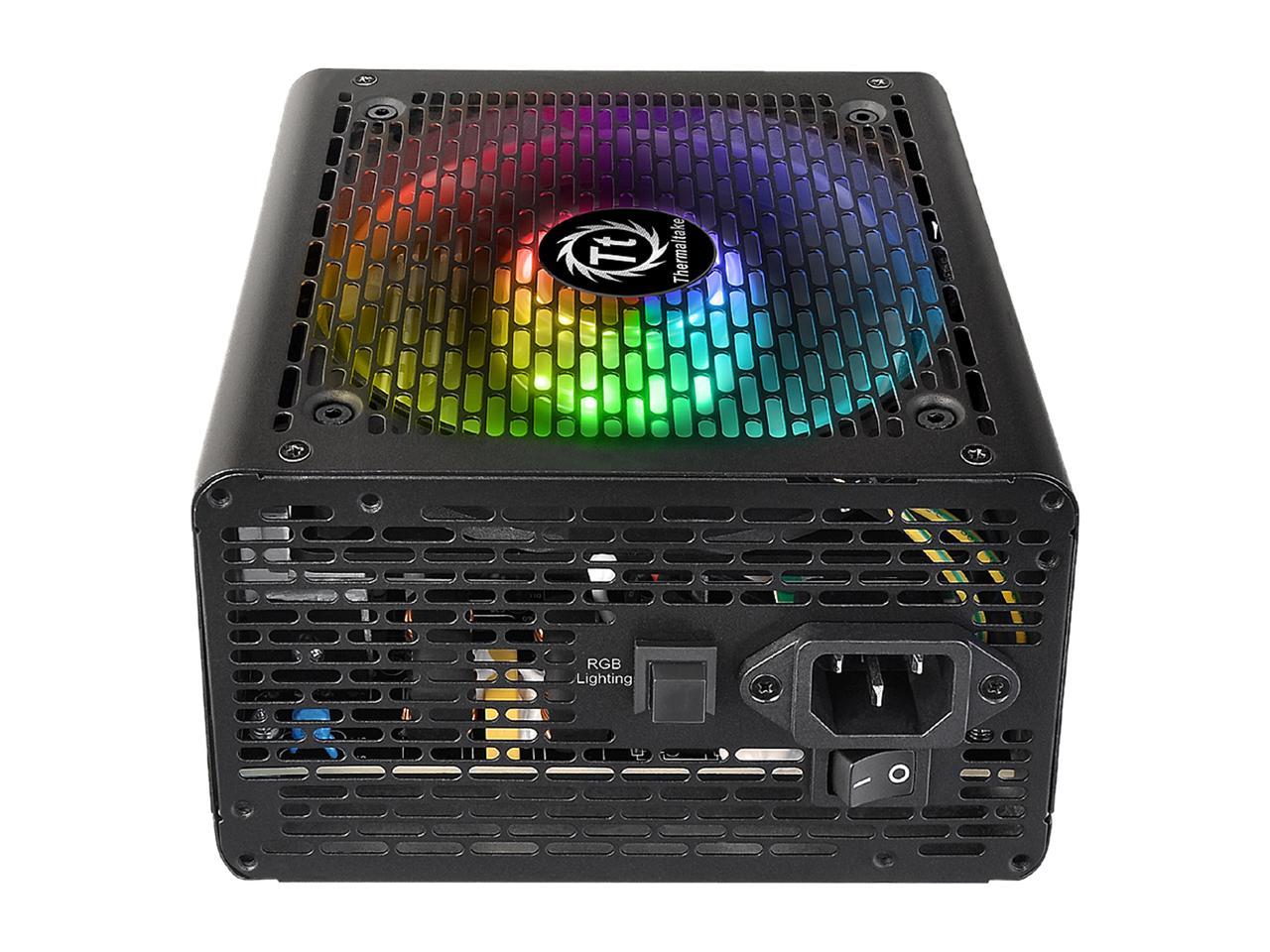 Thermaltake Smart Rgb Ps-Spr-0700Nhfawu-1 700W 80 Plus Atx12V 2.3 Power Supply W/ Active Pfc (Black)