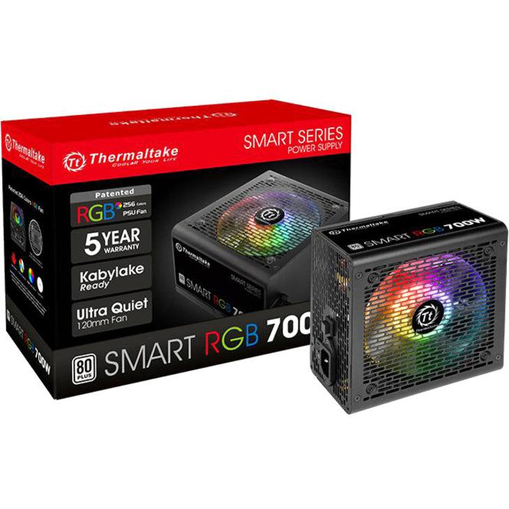 Thermaltake Smart Rgb Ps-Spr-0700Nhfawu-1 700W 80 Plus Atx12V 2.3 Power Supply W/ Active Pfc (Black)