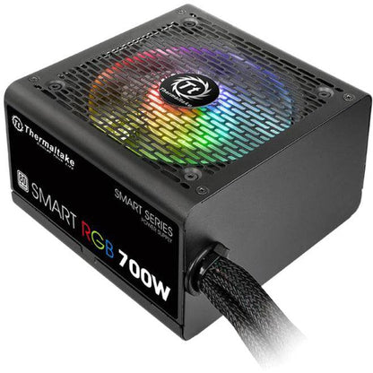 Thermaltake Smart Rgb Ps-Spr-0700Nhfawu-1 700W 80 Plus Atx12V 2.3 Power Supply W/ Active Pfc (Black)