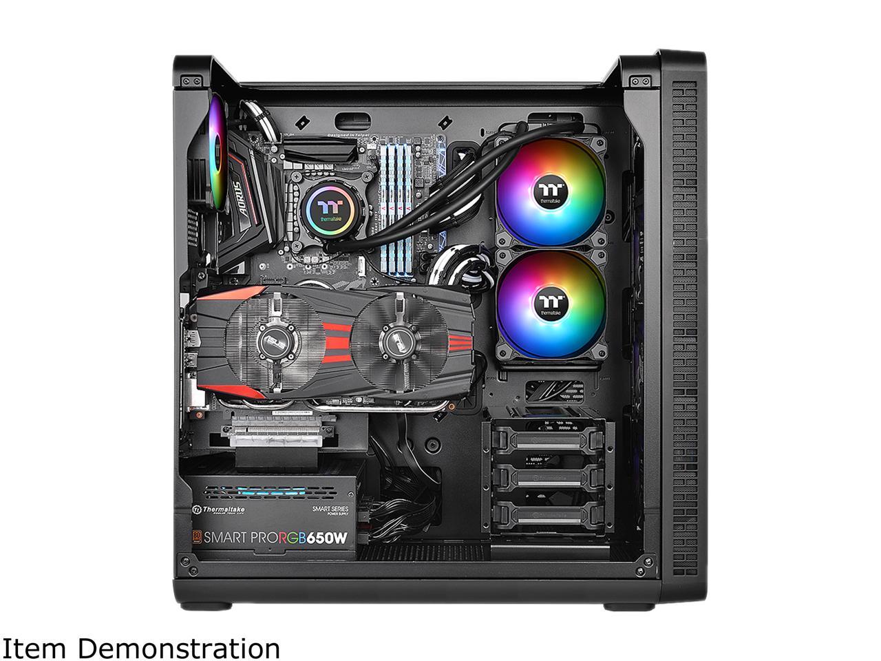 Thermaltake Water 3.0 240 Argb Sync Edition Cl-W233-Pl12Sw-B Water Cooler