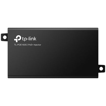 Tp-Link Tl-Poe160S - 802.3At/Af Gigabit Poe Injector - Non-Poe To Poe Adapter - Supplies Poe (15.4W) Or Poe+ (30W) - Plug & Play - Desktop/Wall-Mount - Distance Up To 328 Ft. - Ul Certified - Black