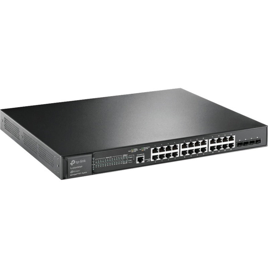 Tp-Link Tl-Sg3428Xmp -Jetstream 24 Port Gigabit Smart Managed L2+ Poe Switch - Limited Lifetime Protection