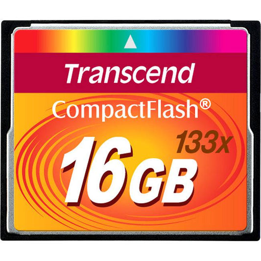 Transcend 16Gb Compactflash (Cf) Card - 133X