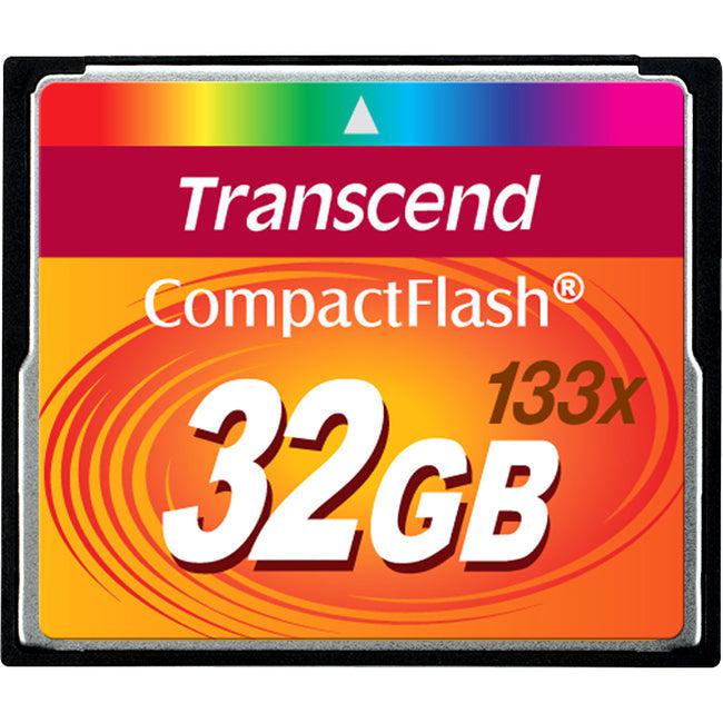 Transcend 32Gb Compactflash Card - (133X)