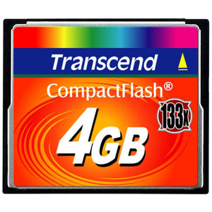 Transcend 4Gb Compactflash Card (133X)