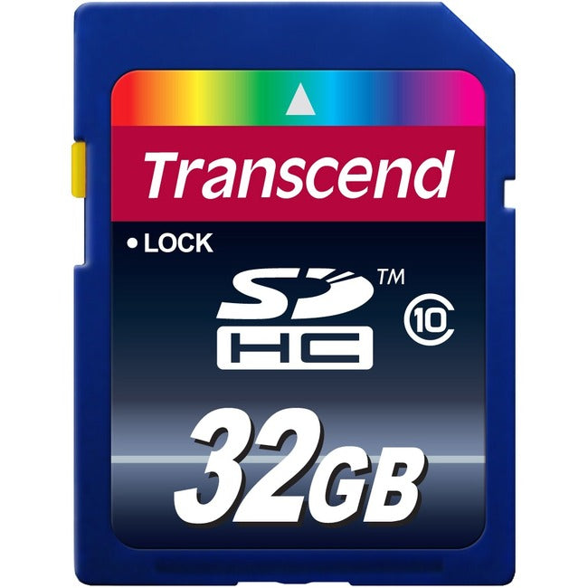 Transcend Ts32Gsdhc10 32 Gb Class 10 Sdhc