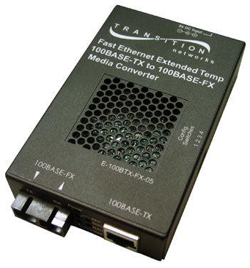 Transition Networks E-100Btx-Fx-05(Scht) Network Media Converter 100 Mbit/S 1300 Nm Multi-Mode