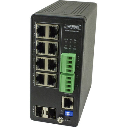 Transition Networks Managed Hardened Gigabit Ethernet Poe++ Switch