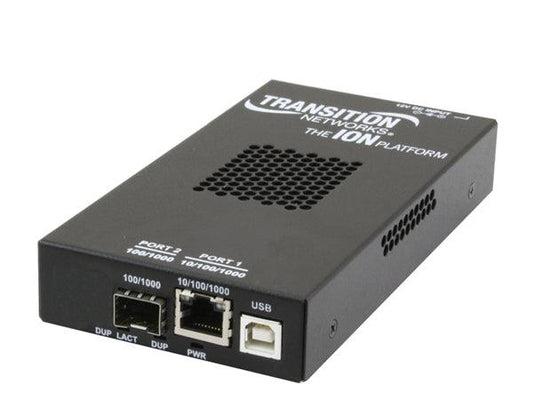 Transition Networks S3220-1014 Network Media Converter 1000 Mbit/S 1310 Nm Single-Mode Black