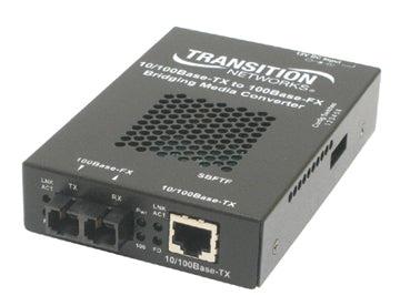 Transition Networks Sbftf1014-105 Network Media Converter 100 Mbit/S 1310 Nm Single-Mode Black