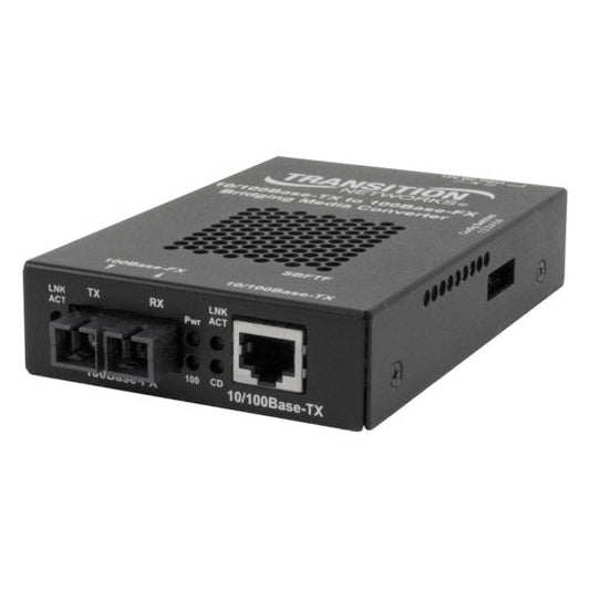 Transition Networks Sbftf1040-105 Network Media Converter 100 Mbit/S Black