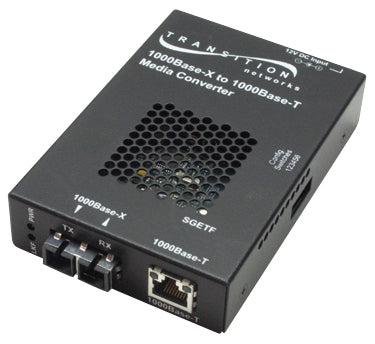 Transition Networks Sgetf1014-110 Network Media Converter 1000 Mbit/S 1310 Nm Single-Mode Black