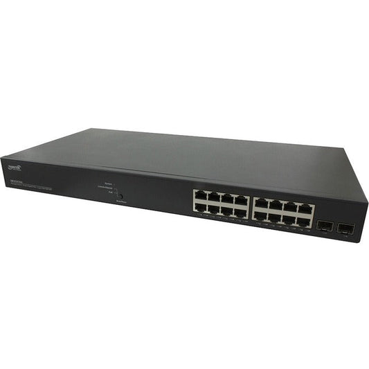 Transition Networks Smart Managed Poe+ Switch Sm16Tat2Sa-Na