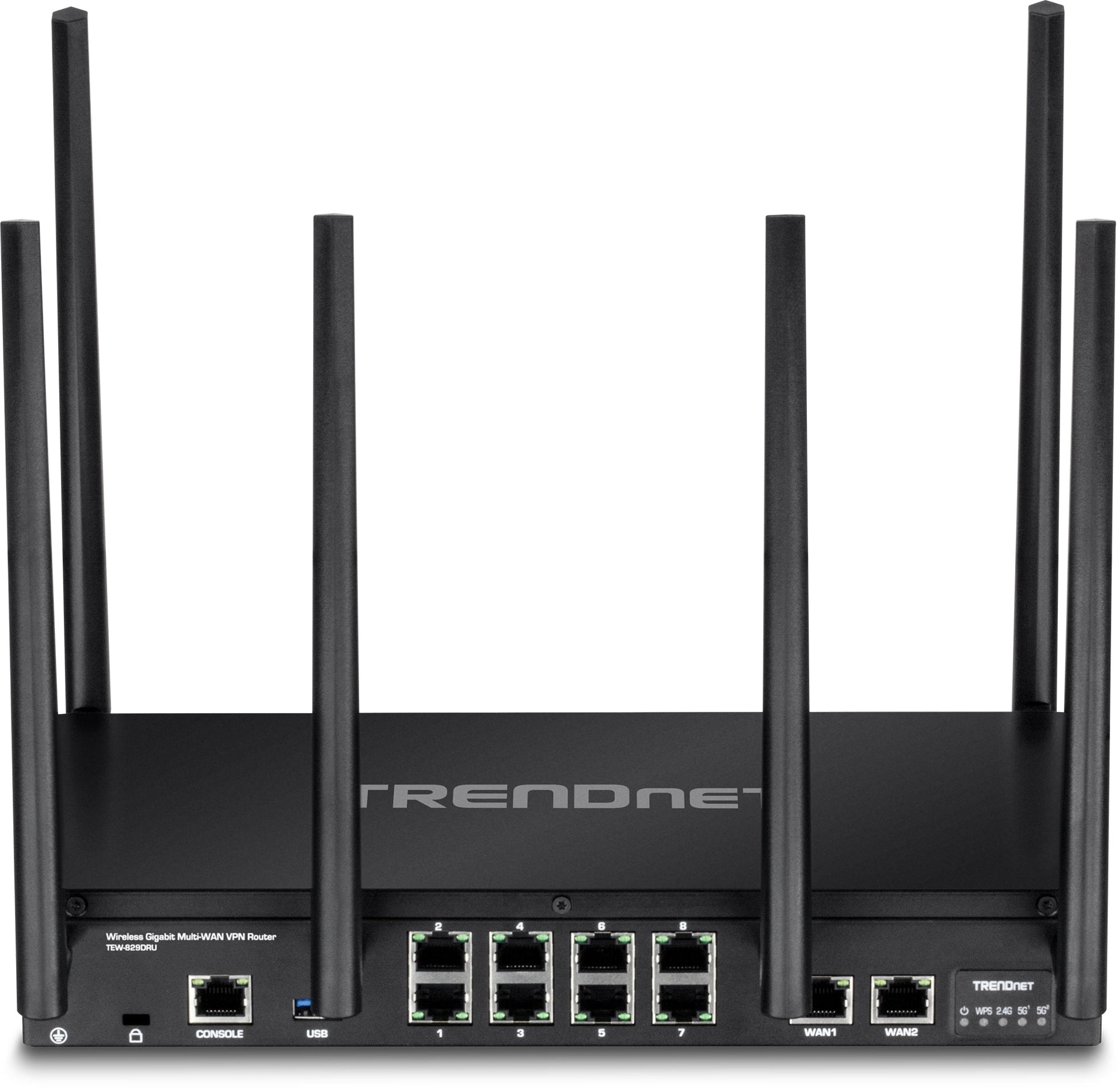 Trendnet Ac3000 Wireless Router Gigabit Ethernet Tri-Band (2.4 Ghz / 5 Ghz / 5 Ghz) 4G Black