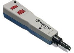 Trendnet Tc-Pdt Punch Down Tool With 110 And Krone Blade Network Analyser Blue, White