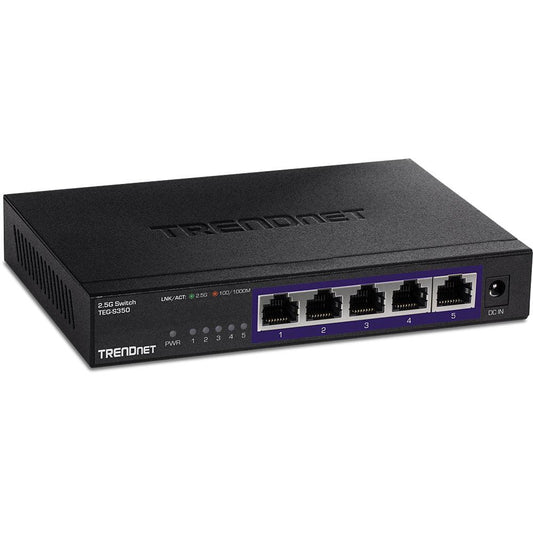 Trendnet Teg-S350 Network Switch Unmanaged Gigabit Ethernet (10/100/1000) Black