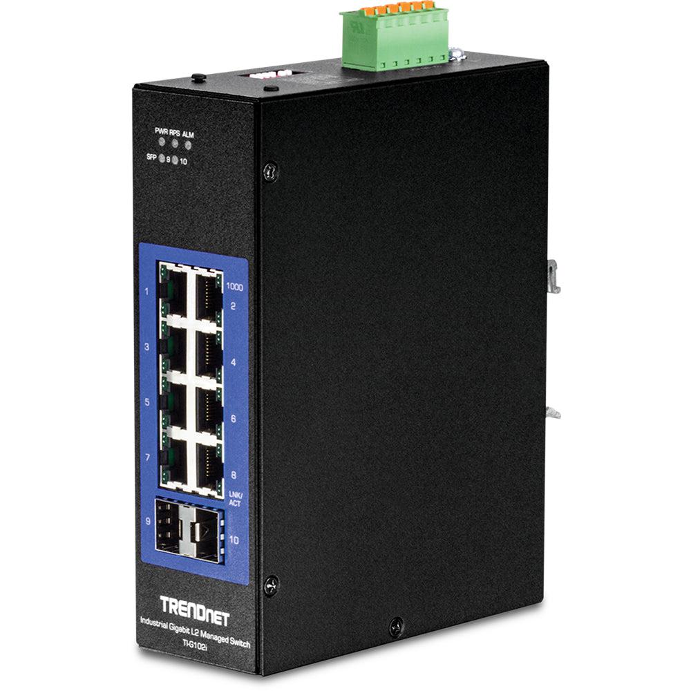 Trendnet Ti-G102I Managed L2 Gigabit Ethernet (10/100/1000) Black