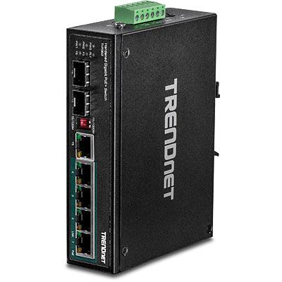 Trendnet Ti-Pg62 Network Switch Unmanaged Gigabit Ethernet (10/100/1000) Power Over Ethernet (Poe) Black